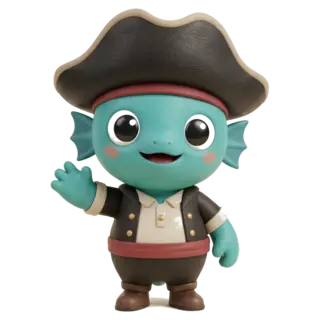 Mutiny pirate mascot